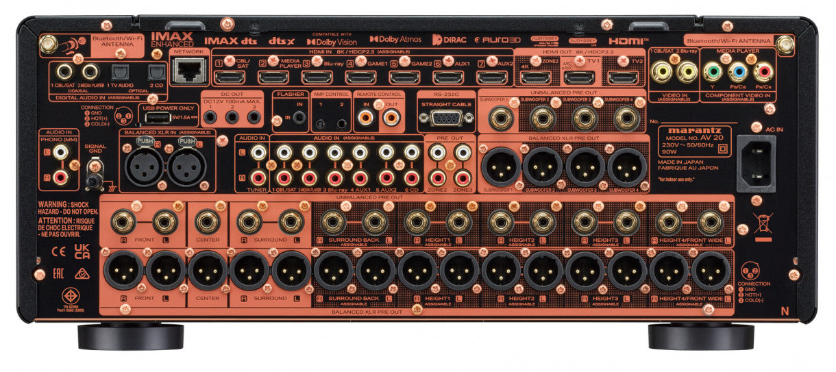 Marantz AV 20 High-End 13.4 Channel AV Preamplifier/Processor