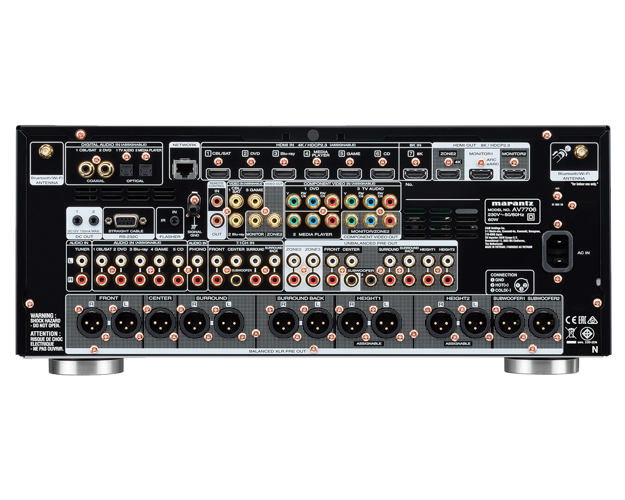 Marantz AV7706 AV - esivahvistin | Hifikaupat.fi
