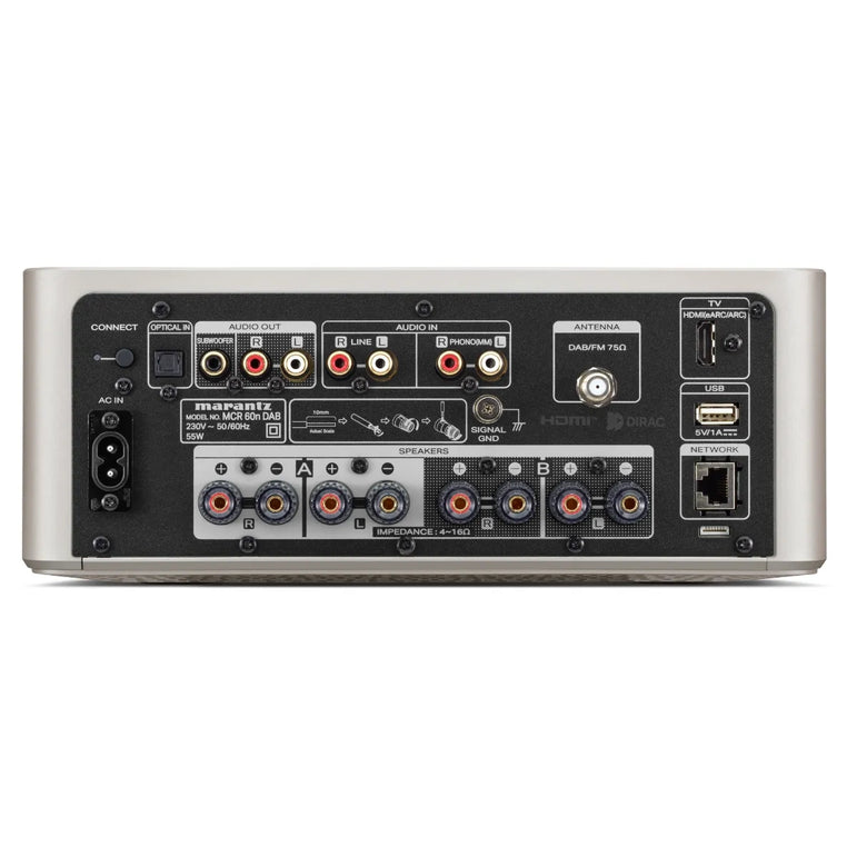 Marantz M-CR60n DAB verkkovastaanotin CD ja HDMI eARC