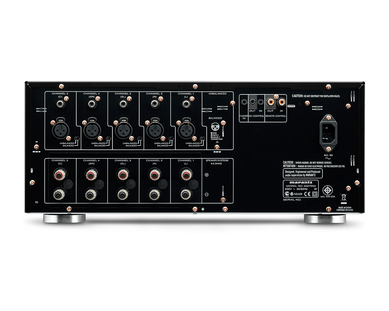 Marantz MM7055 5ch päätevahvistin | Hifikaupat.fi
