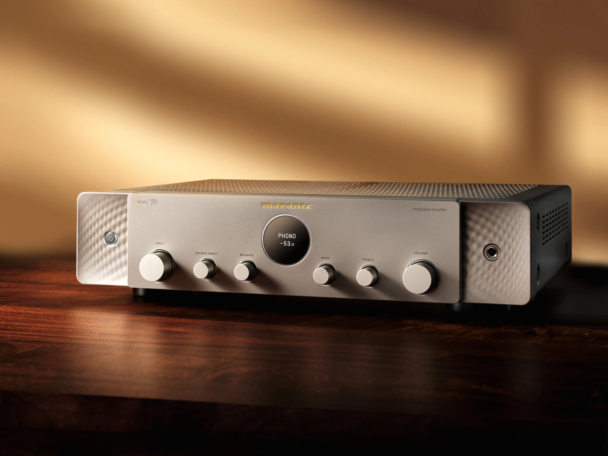 Marantz MODEL 70 Integroitu stereovahvistin HDMI ARC Bluetooth 2 x 50 W