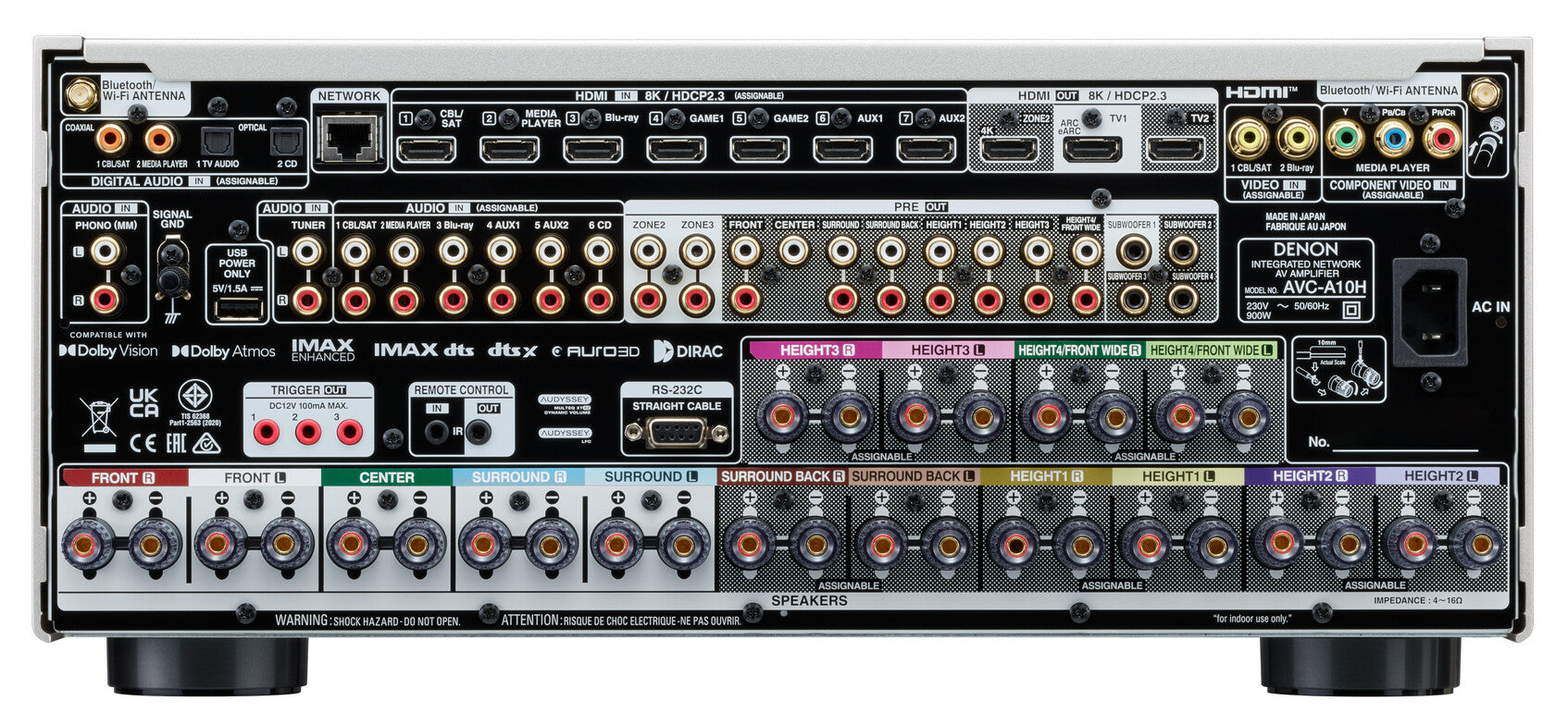 Denon AVC-A10H 13.4 Channel Home Theater Amplifier