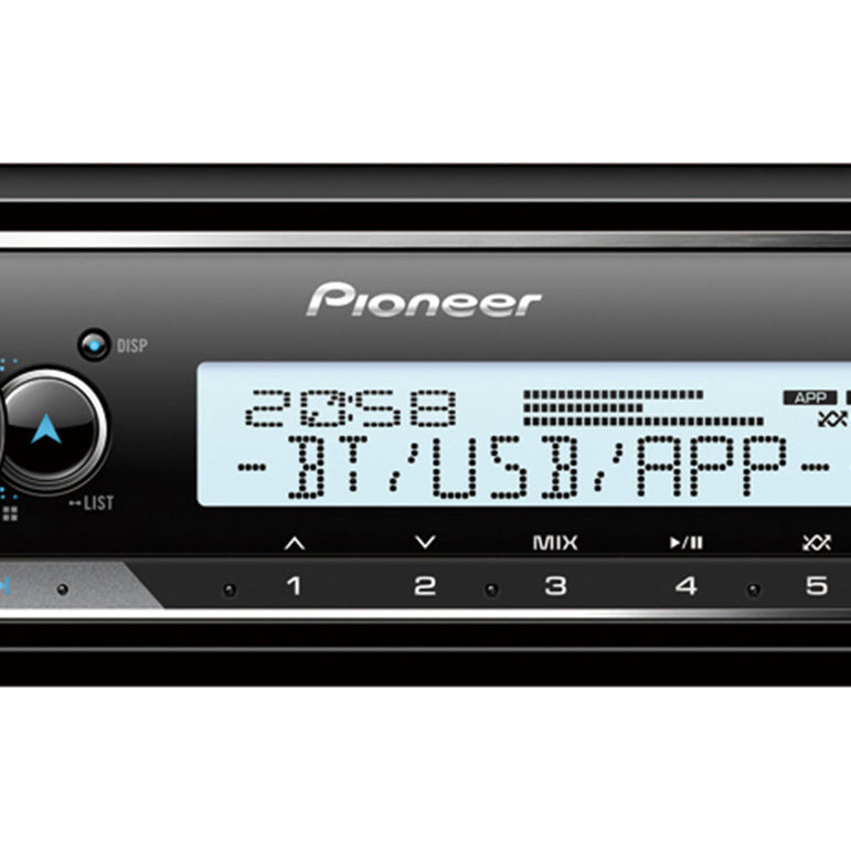 Marine 1-DIN Digital Media Receiver, BT MVH-MS510BT