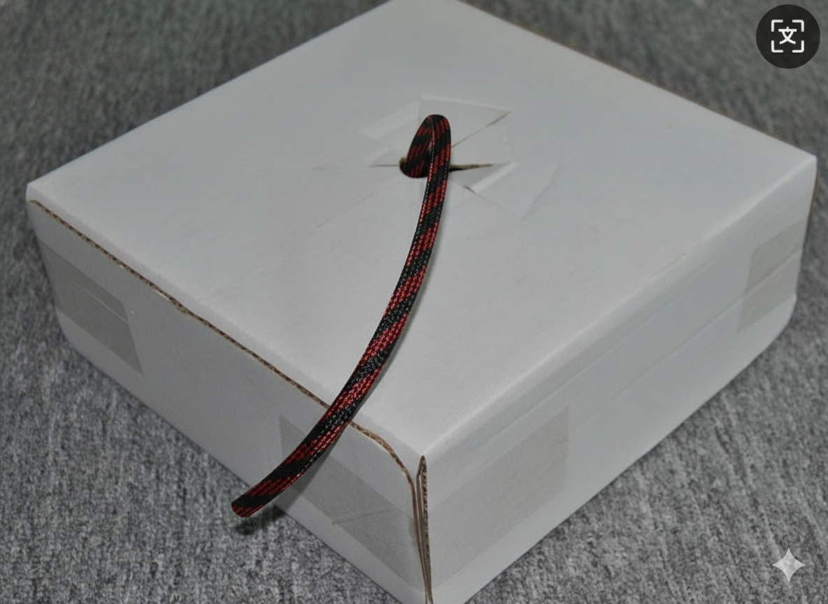 FOUR Connect 4-NS100M-BR12 nylon hose black / red 12/25mm 100m