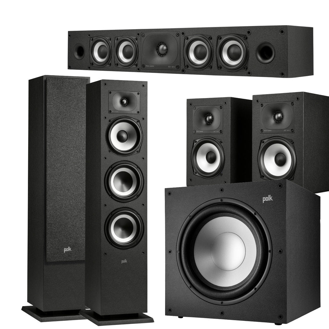 Polk Audio Monitor XT LARGE 5.1 - kanavan kaiutinsarja | Hifikaupat.fi