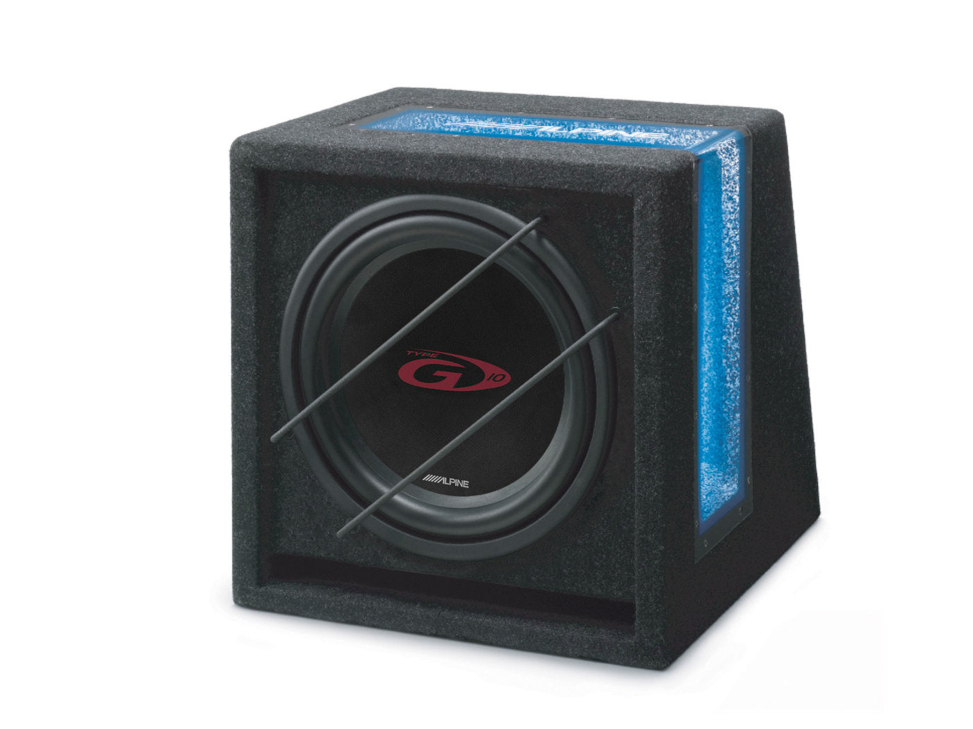 Alpine SBG-1044BR Enclosed Subwoofer 10