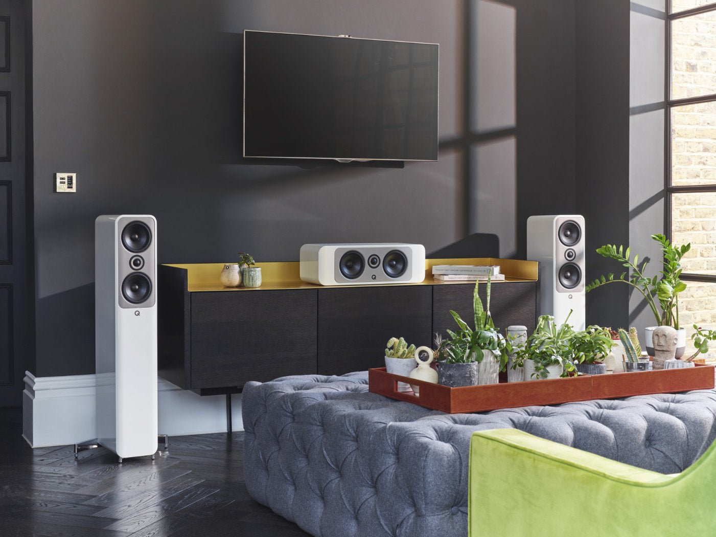 Q Acoustics Concept 90 Center keskikaiutin | Hifikaupat.fi