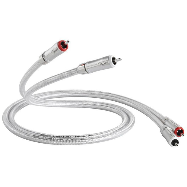 QED Signature Audio 40, 2RCA/2RCA - kaapeli | Hifikaupat.fi