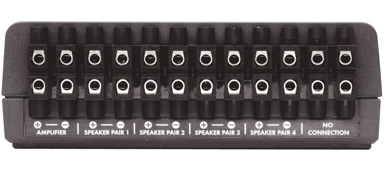 QED SS40 kaiutinjakaja 4 paria, ruuviiliittimet | Hifikaupat.fi