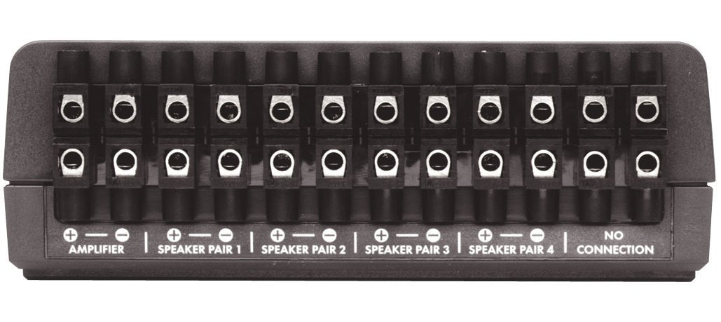 QED SS40 kaiutinjakaja 4 paria, ruuviiliittimet | Hifikaupat.fi