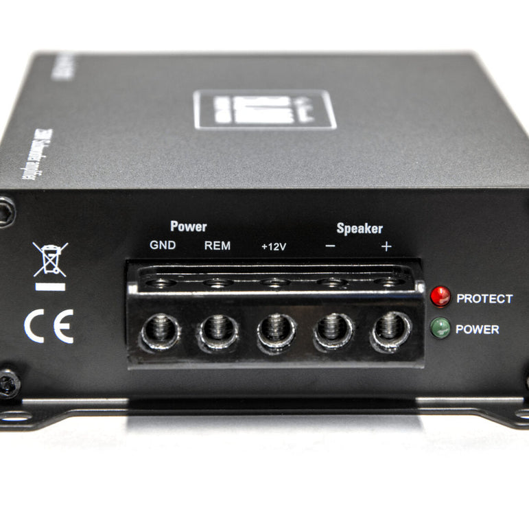 BLAM RA251D alipäästösuodin BassBoost säätimet
