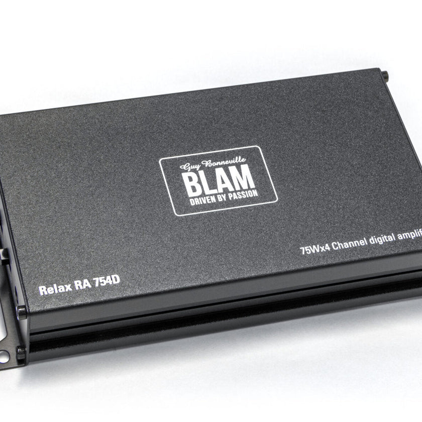 BLAM RA754D 4-Kanavainen Vahvistin 4x75W