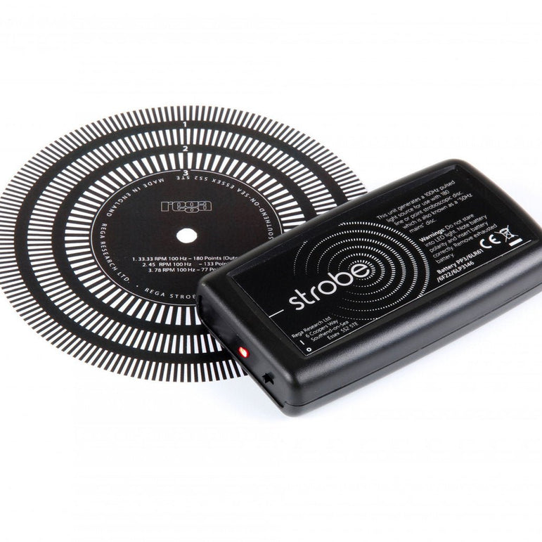 Rega Strobe Kit, levysoittimen nopeuden mittaus | Hifikaupat.fi