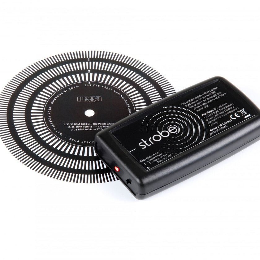 Rega Strobe Kit, levysoittimen nopeuden mittaus | Hifikaupat.fi