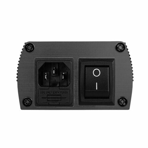 Supra LoRad MD06/SP SPC SWITCH Surge Protected Power Strip with Switch, Black