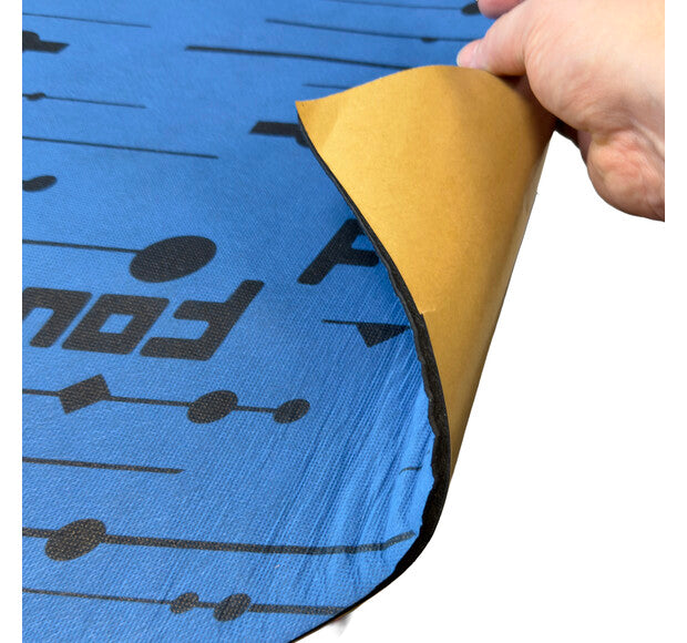 FOUR S3-MultiBase 8 mm Sound Deadening Mat – 1.48 m², 35 dB, 500*370*8.0mm