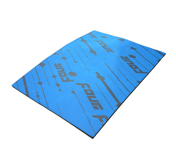 FOUR S3-MultiBase 8 mm Sound Deadening Mat – 1.48 m², 35 dB, 500*370*8.0mm
