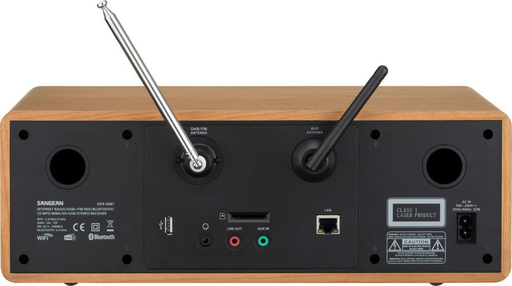 Sangean DDR - 66BT radio | Hifikaupat.fi