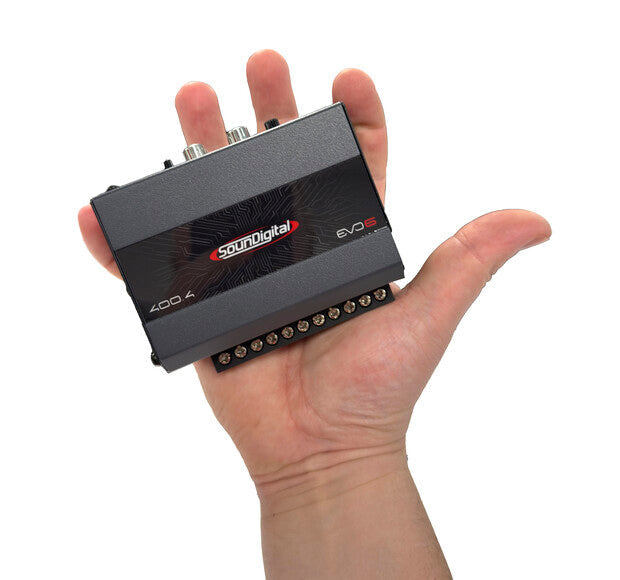 SounDigital 400.4 EVO 6 4-Channel Car Amplifier 4 Ohm