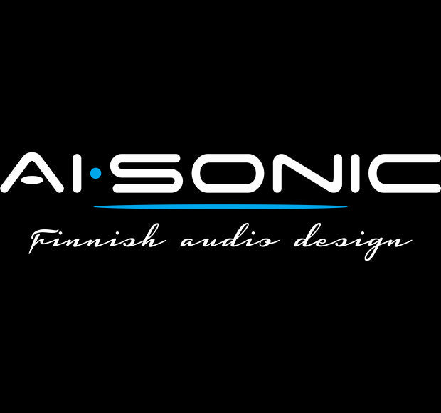 AI-SONIC Sticker white 180x44mm AI-SONIC STICKER M WHITE