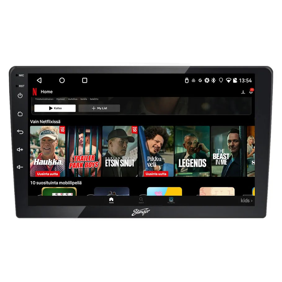 Stinger IF209E Android-autostereo, langaton CarPlay/Android Auto