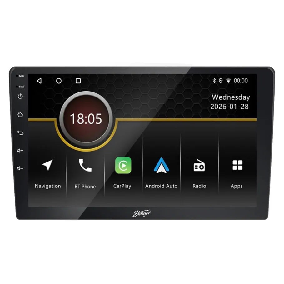 Stinger IF209E Android-autostereo, langaton CarPlay/Android Auto