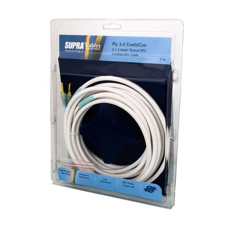 Supra Ply Shielded 2x3.4mm2 kaiutinkaapelipari | Hifikaupat.fi