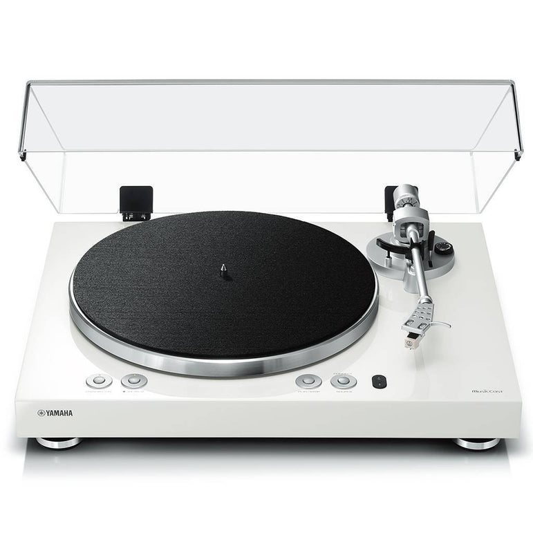 Yamaha Vinyl 500 MusicCast levysoitin, musta messudemo | Hifikaupat.fi