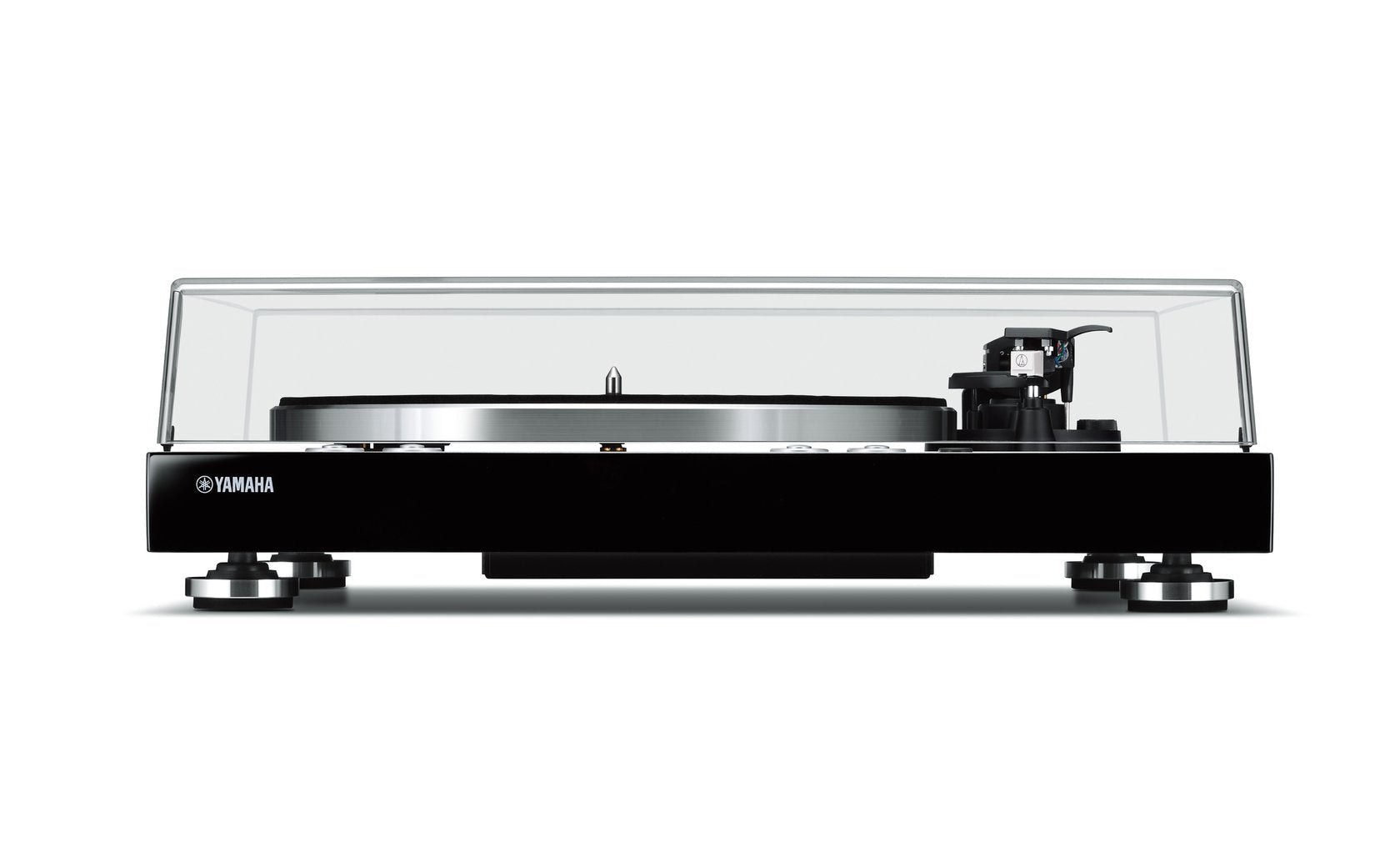 Yamaha Vinyl 500 MusicCast levysoitin, musta messudemo | Hifikaupat.fi