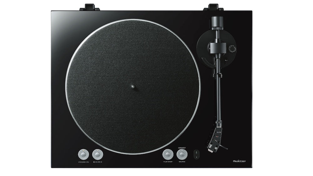 Yamaha Vinyl 500 MusicCast levysoitin, musta messudemo | Hifikaupat.fi