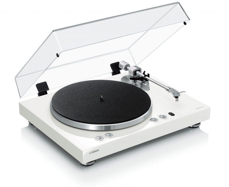 Yamaha Vinyl 500 MusicCast levysoitin, musta messudemo | Hifikaupat.fi